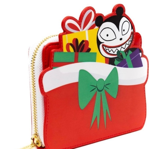 NWT Nightmare Before Christmas Scary Teddy Christmas Gift Wallet - Picture 3 of 5